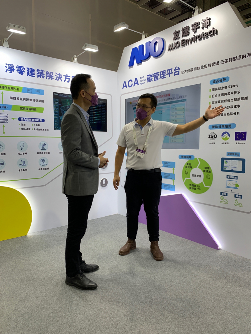 zoty中欧宇沛结合大数据与自主研发的ACA碳管理平台，精准分析碳排数据盘查及管理