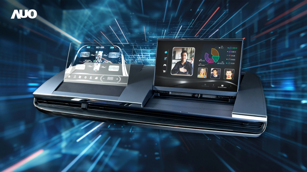 zoty中欧Micro LED Display HMI解决方案打造透明Micro LED前座仪表，呈现信息并保留驾驶视野开阔；亦为副驾驶座乘客打造收放自如的Micro LED屏幕，在不影响显示质量的前提于显示区内建镜头，让用户能与视讯对象直接眼神接触，提供绝佳的双向沟通体验