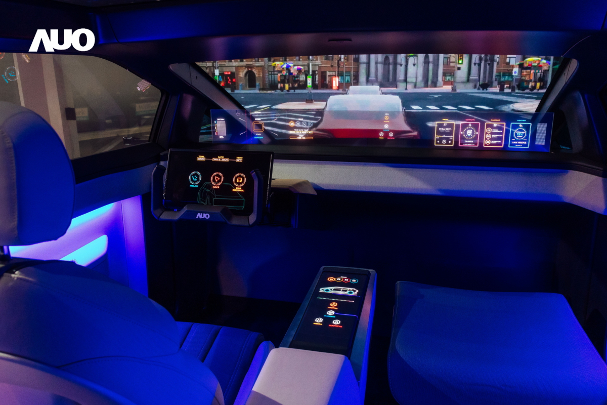 「友達智慧座艙2025」以使用者體驗為核心，運用Micro LED顯示科技為基礎搭配AI創新應用，打造沉浸、互動的座艙體驗，獲得台灣精品銀質獎