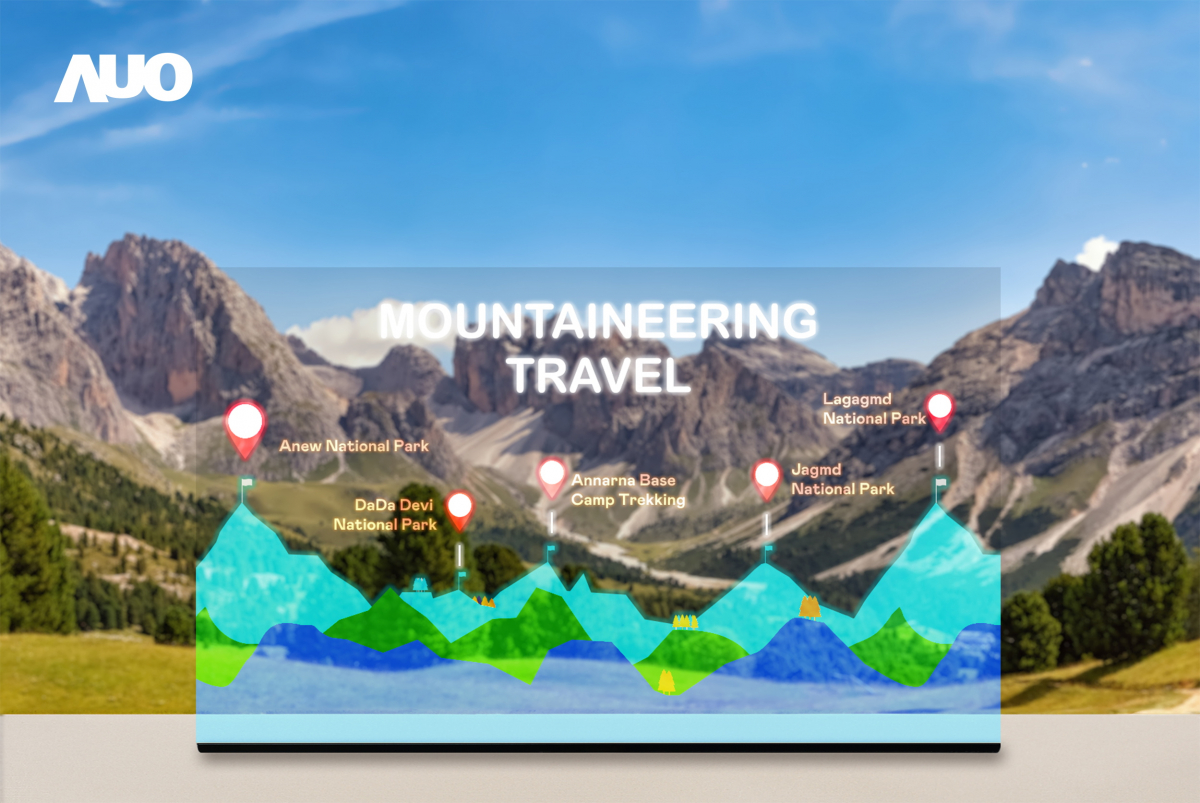 友達「177吋高透明度Micro LED顯示器」獲得台灣精品銀質獎，打破視野與空間的限制，適合應用於智慧零售、文物展示、創新廣告與智慧移動等場域