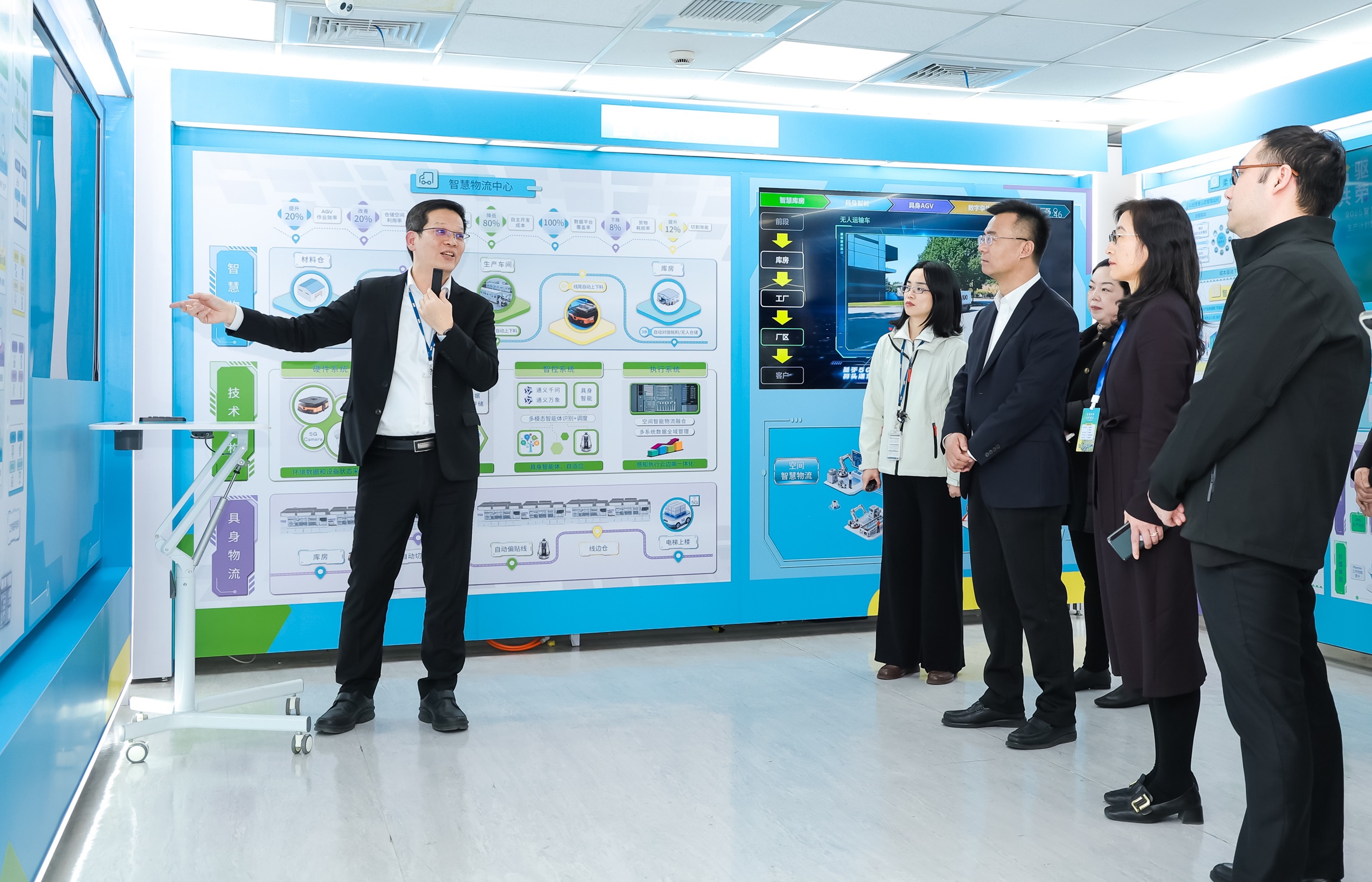 zoty中欧苏州展示&rdquo;智能体&rdquo;在工业场景的深度应用，与&rdquo;具身智能&rdquo;在生产场景的创新整合，全面升级生产与管理流程，构建全链路智能制造体系，打造柔性自主工厂